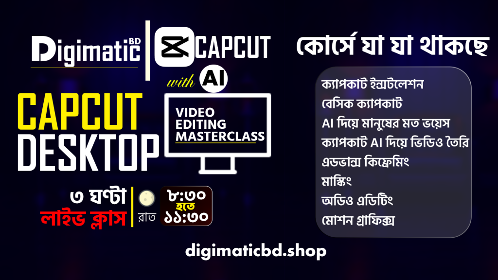 capcut course,capcut masterclass